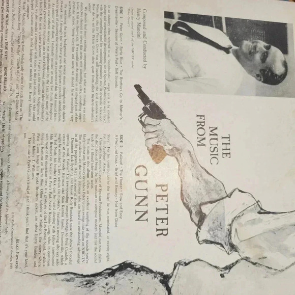 Henry Mancini The Music  From Peter Gunn RCA soundtrack Vinyl LP - Picture 2 of 5